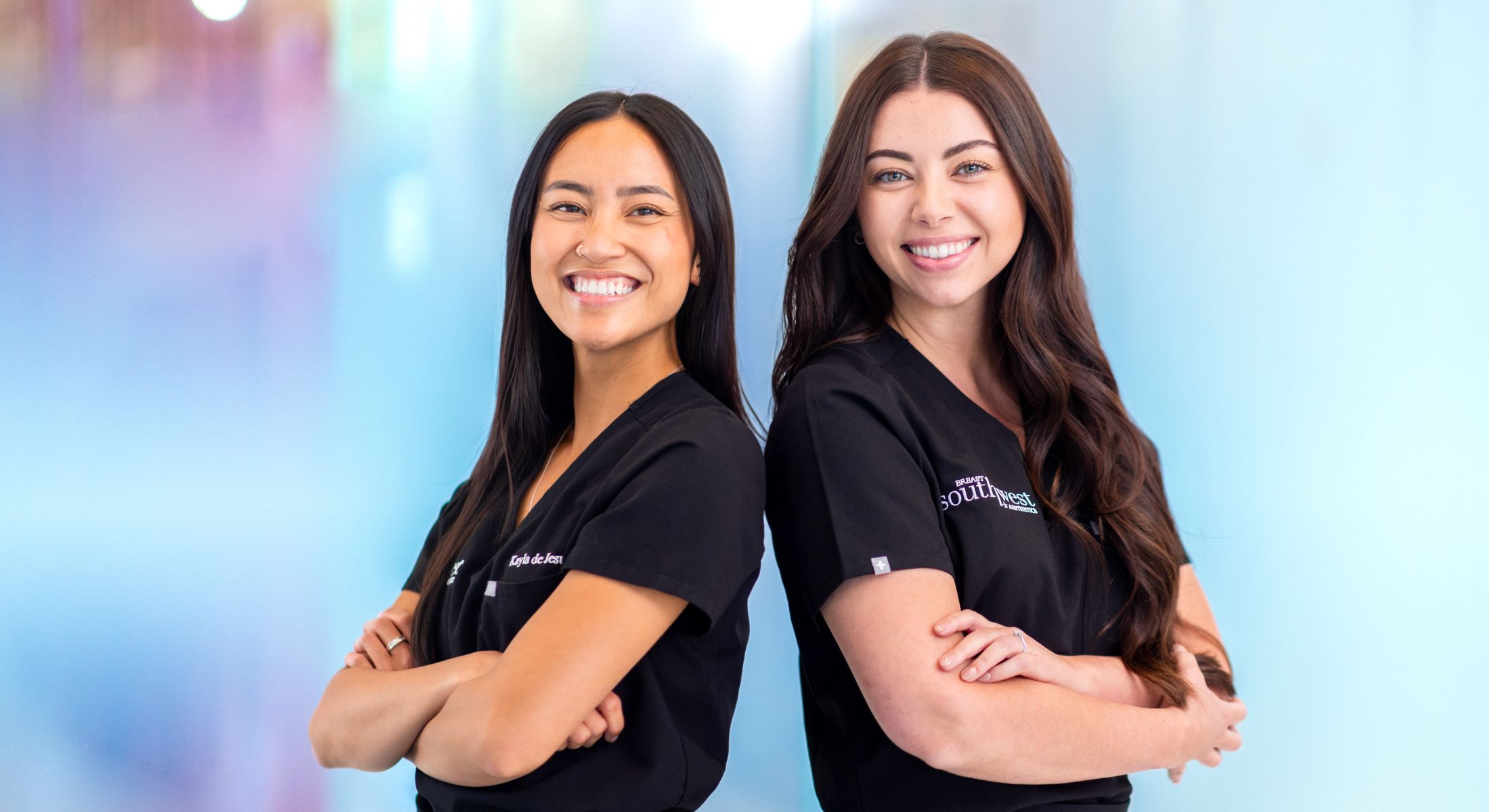 Phoenix physician assistants, Monica Veldhuizen and Kayla De Jesus